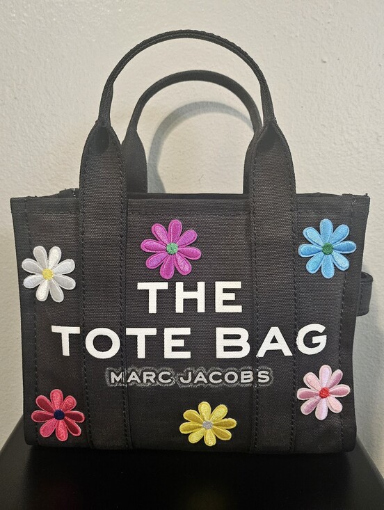 Marc Jacobs Handbags - Marc Jacobs The Tote Bag with Colorful Floral Patches added-Small